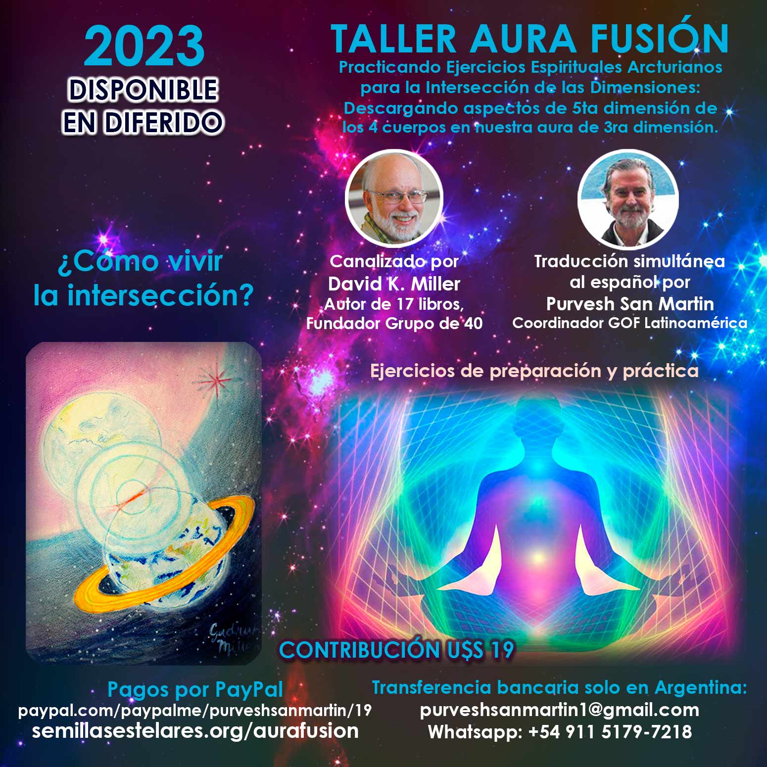 TALLER AURA FUSIÓN EN DIFERIDO